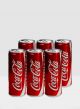 Coca Cola Cans 245ml Pack of 6