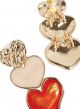 Heart Layered Dangle Earrings
